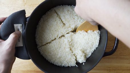 Vermicular | Vermicular | Help Center | Musui | Removing stuck-on rice